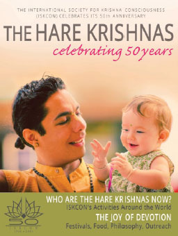 The award-winning The Hare Krishnas – Celebrating 50 years magazine.
